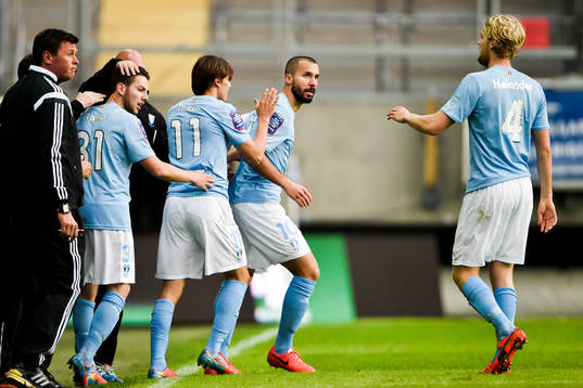 Malmö FFs Guillermo Molins jublar