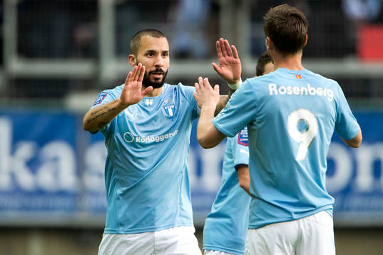 Malmö FFs Guillermo Molins jublar