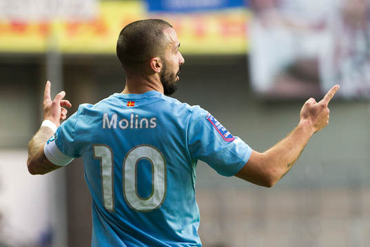 Malmö FFs Guillermo Molins jublar