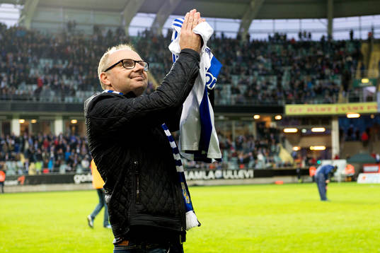 IFK Göteborgs avgående sportchef Håkan Mild avtackas