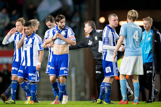IFK Göteborgs Daniel Sobralense och Mattias Bjärsmyr