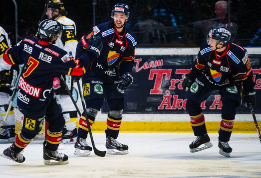Djurgårdens  Jens Jakobs jublar