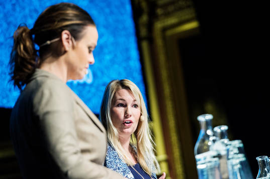 Suzanne Sjögren och Hanna Marklund
