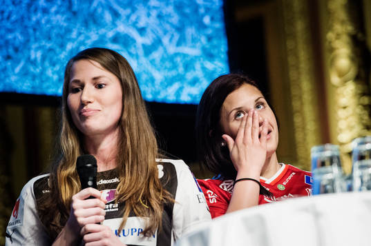 Emma Berglund Umeå och Hanna Pettersson Piteå