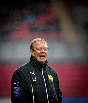 Mjällbys tränare Lars Jacobsson