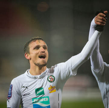 Örebros Shpetim Hasani jublar
