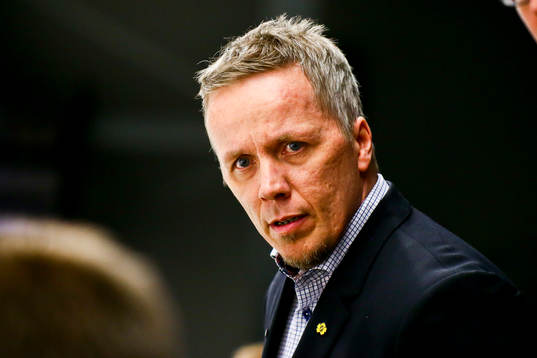Skellefteås tränare Hans Wallson mot Linköpings