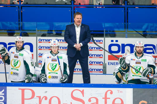 Färjestads tränare Leif Carlsson