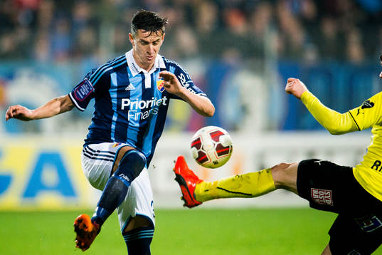 Bläddra bland fler bilder av Fotboll, Allsvenskan, Mjällby - Djurgården