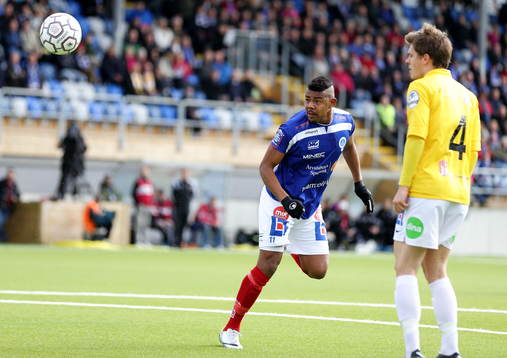 Åtvidabergs Ricardo Santos och Falkenbergs Daniel