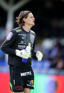 Falkenbergs målvakt Otto Martler
