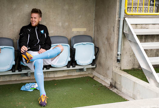 Malmö FFs Pontus Jansson satt på bänken
