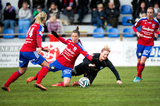 Vittsjös Jane Ross och Kopparberg Göteborgs Sara Lindén