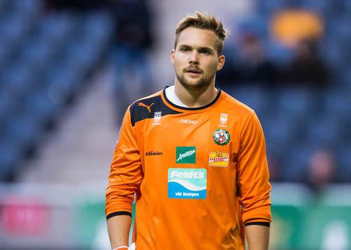Örebros målvakt Oscar Jansson