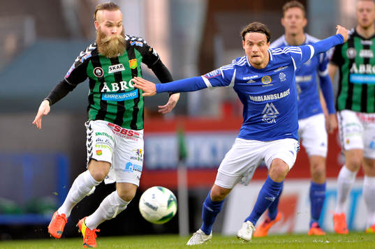 GAIS Asegeir Asgeirsson och Sundsvalls Eric Larsson