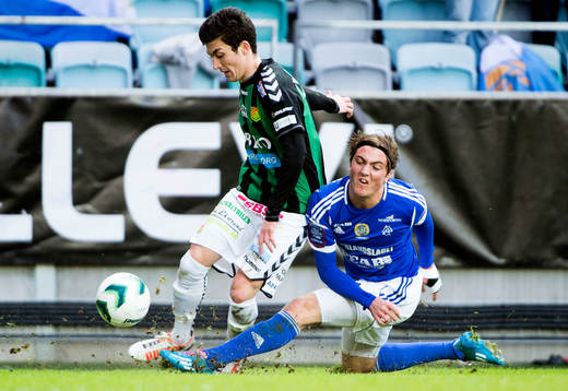 under fotbollsmatchen i Superettan mellan Gais och Sundsvall
