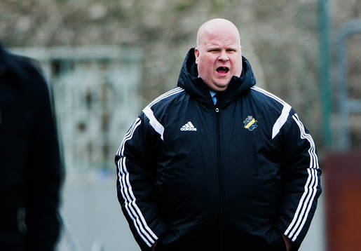 AIKs tränare Mattias Eriksson
