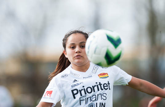 i matchen i damallsvenskan i fotboll mellan Kristianstad
