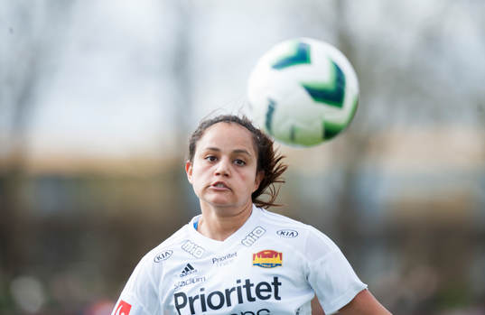 i matchen i damallsvenskan i fotboll mellan Kristianstad