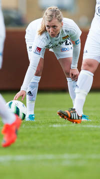 Tyresös Linda Sembrant i matchen i damallsvenskan i