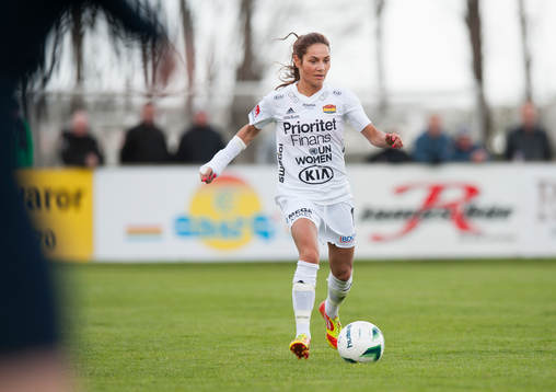 Tyresös Mayara Da Fonseca Bordin i matchen i