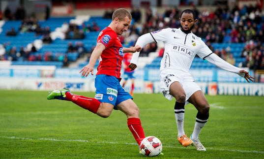 Helsingborgs Christoffer Andersson och Häckens Rene