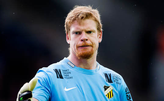 Häckens målvakt Christoffer Källqvist