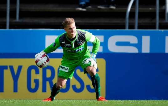 Helsingborgs målvatk Pär Hansson