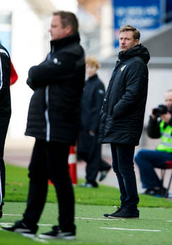 Häckens tränare Peter Gerhardsson