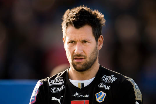 Halmstads målvakt Stojan Lukic