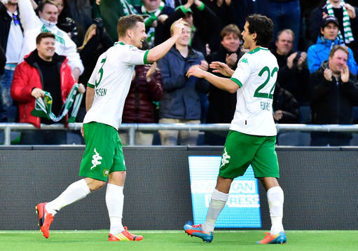 Hammarbys Pablo Piñones-Arce jublar