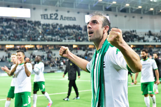 Hammarbys Kennedy Bakircioglü jublar
