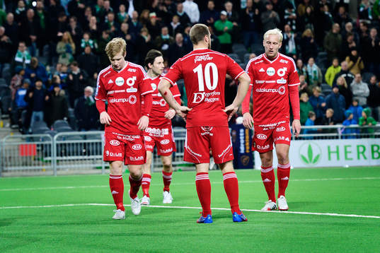 Jesper Karlsson, Peter Samuelsson och Niklas Klingberg i