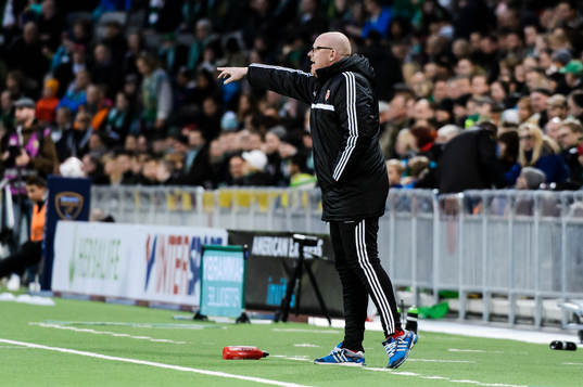 Degerfors tränare Patrik Werner