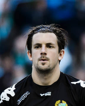 Hammarbys målvakt Johannes Hopf