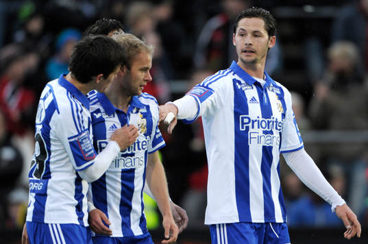 IFK Göteborgs Robin Söder jublar