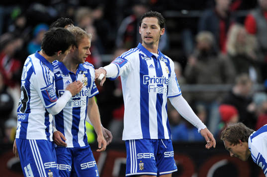 IFK Göteborgs Robin Söder jublar