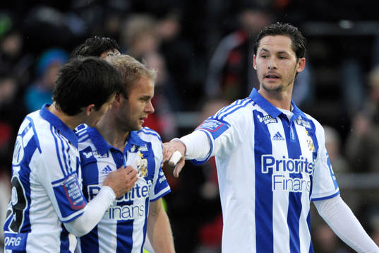IFK Göteborgs Robin Söder jublar