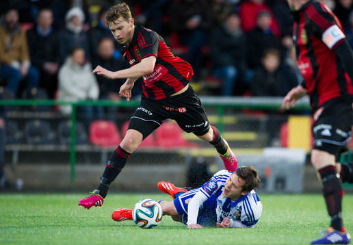 IFK Göteborgs Lasse Vibe  har