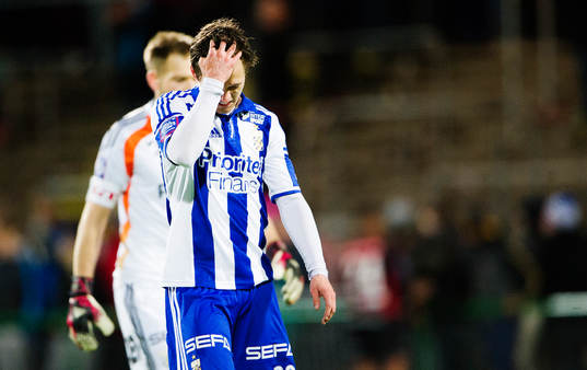 IFK Göteborgs Lasse Vibe deppar
