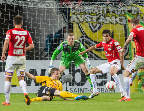 Kalmars målvakt Lars Cramer