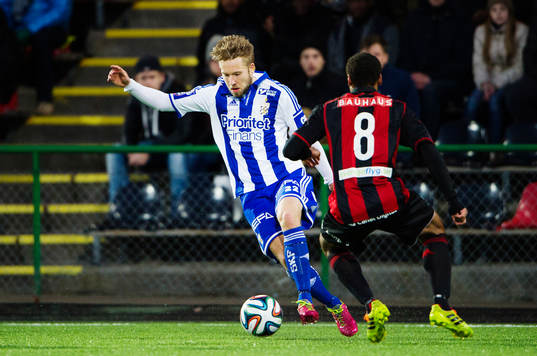 IFK Göteborgs Adam Johansson utmanar Brommapojkarnas