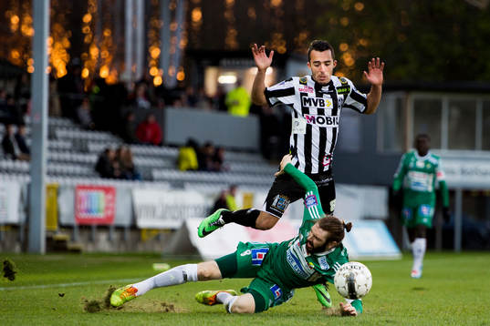 Ljungskiles Markus Gustafsson faller