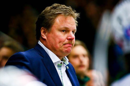 Färjestads tränare Leif Carlsson