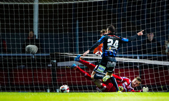 Sirius Kerim Mrabti gör 1-1