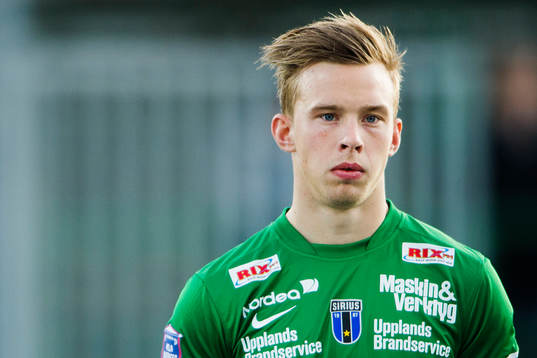 Sirius målvakt Andreas Andersson