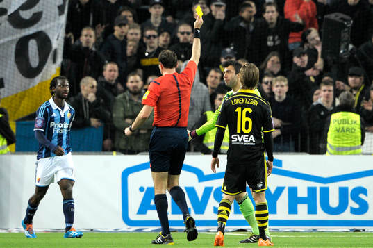 Djurgården tilldöms straff