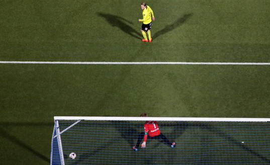 Mål 1-1 av Norrköpings Rawez Lawan bakom Mjällbys
