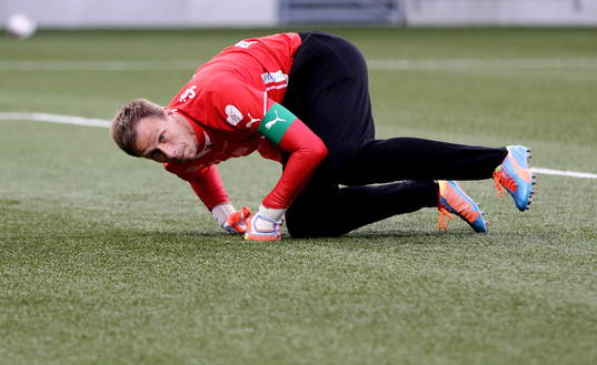 Mjällbys målvakt Mattias Asper