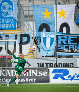 Malmö FFs målvakt Robin Olsen